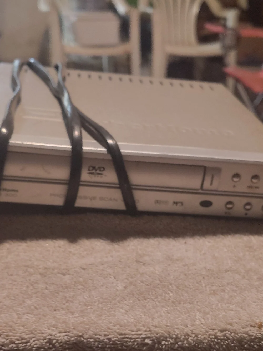 Silver DVD Player with MP3 Playback - Electronics
